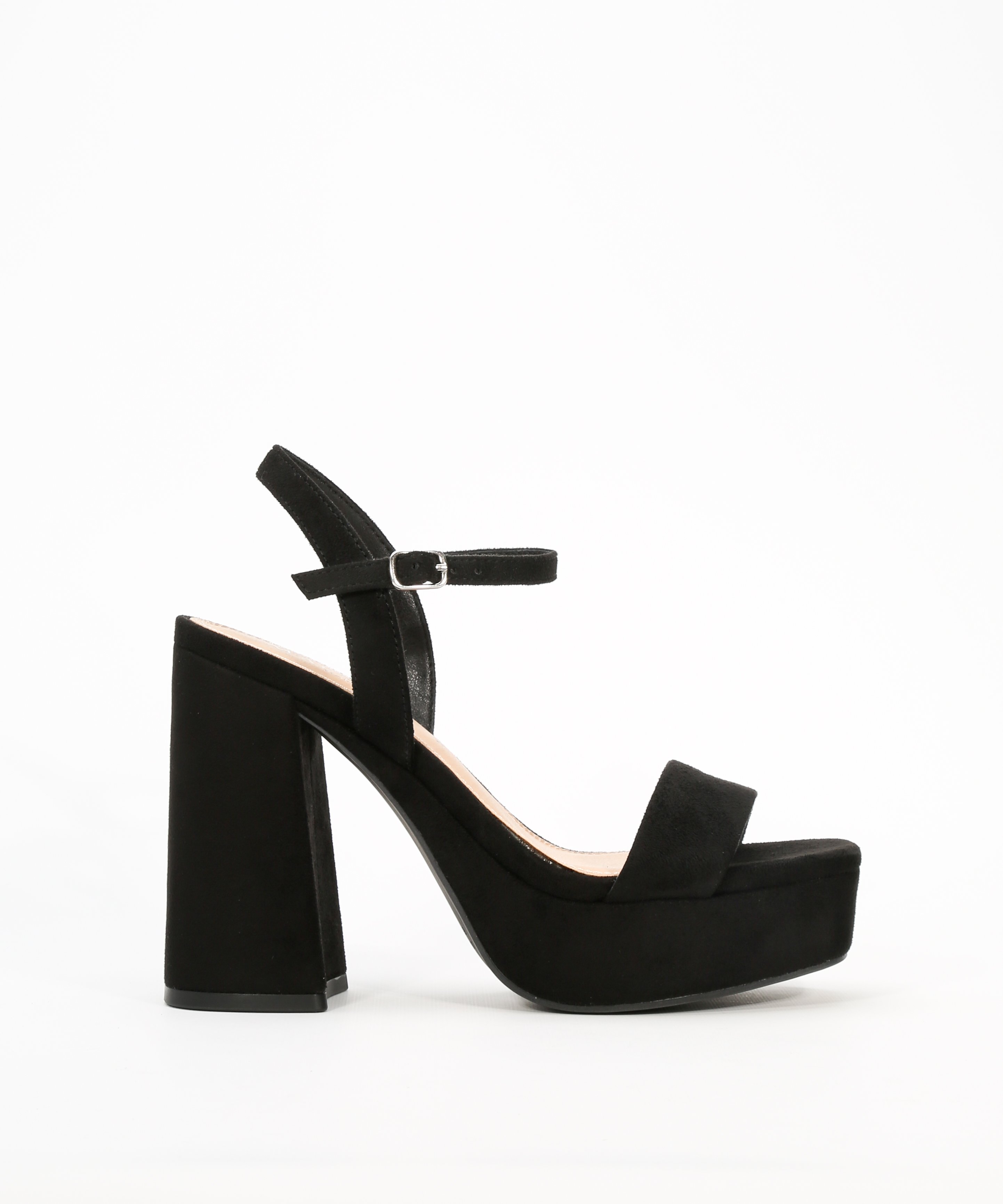 Sandalias de plataforma tacón ancho